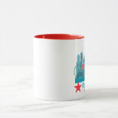 Mug Cadeau Personnalisé Chicago Marathon 2024 Pour Cou (Centre)