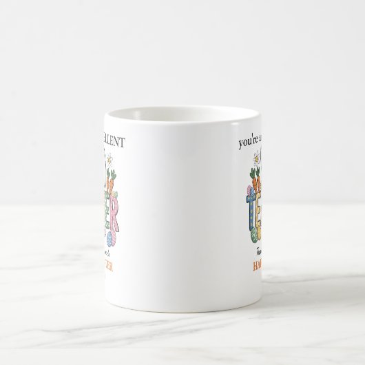 Mug Cadeau personnalisé d'appréciation de l'enseignant (Centre)