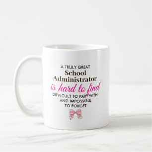 Mug Cadeau Personnalisé d'Appréciation pour l'Administ
