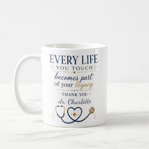 Mug Cadeau personnalisé d'appréciation pour un médecin