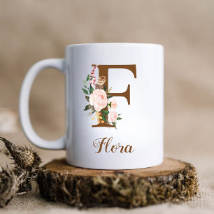 Mug Cadeau personnalisé de demoiselle d'honneur lettre