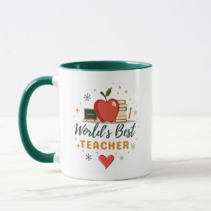 Mug Cadeau personnalisé de la fête des enseignants pou