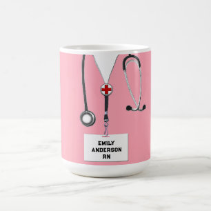 Mug Cadeau personnalisé de l'infirmière