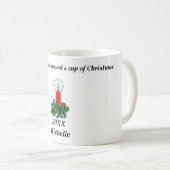 Mug Cadeau personnalisé de Noël Joy (Devant droit)