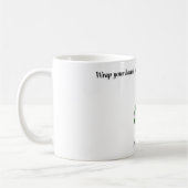 Mug Cadeau personnalisé de Noël Joy (Gauche)
