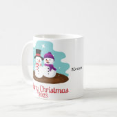 MUG CADEAU PERSONNALISÉ DE NOËL POUR TOUS (Devant gauche)