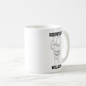 Mug Cadeau personnalisé de parrain de Godson (Devant droit)