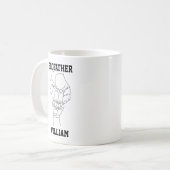 Mug Cadeau personnalisé de parrain de Godson (Devant gauche)
