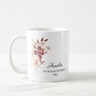 Mug Cadeau personnalisé de retraite heureuse