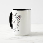 Mug Cadeau personnalisé de retraite pour appréciation  (Devant gauche)