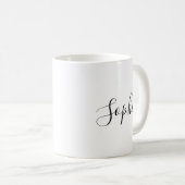 Mug Cadeau personnalisé de votre nom (Devant droit)