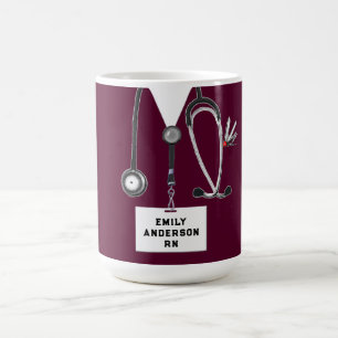 Mug Cadeau personnalisé d'infirmière