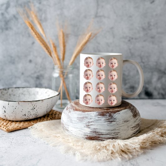 Mug Cadeau Personnalisé Moderne Bébé Grand-parents Cad