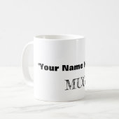 Mug Cadeau personnalisé Mug, cadeau d'anniversaire pou (Devant gauche)