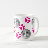 Mug Cadeau Personnalisé Photo Animaux De Compagnie Caf (Devant droit)