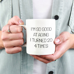 Mug Cadeau personnalisé pour 80 ans
