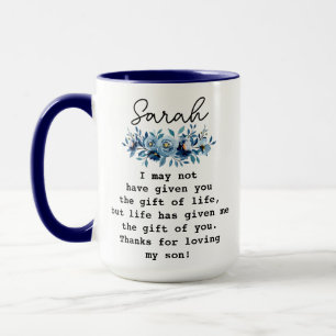 Mug Cadeau personnalisé pour belle-fille de la part de