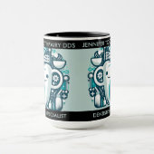 Mug Cadeau personnalisé pour Denstist (Centre)