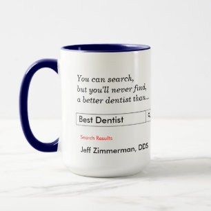 Mug Cadeau personnalisé pour dentiste