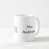 Mug Cadeau personnalisé pour enseignant (Devant droit)