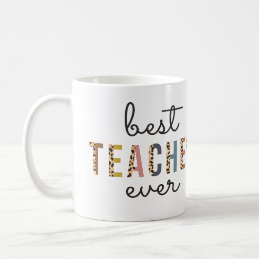 Mug Cadeau personnalisé pour enseignant (Gauche)