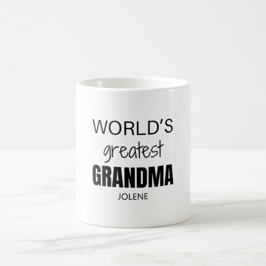 Mug Cadeau personnalisé pour la fête des mères pour gr (Centre)