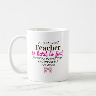 Mug Cadeau personnalisé pour l'appréciation d'un ensei