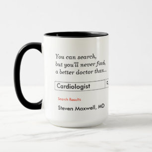 Mug Cadeau personnalisé pour le cardiologue