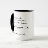 Mug Cadeau personnalisé pour le rhumatologue (Devant gauche)