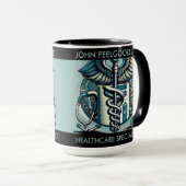 Mug Cadeau personnalisé pour les médecins (Devant droit)