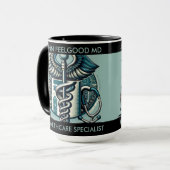 Mug Cadeau personnalisé pour les médecins (Devant gauche)
