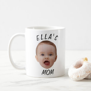 Mug Cadeau personnalisé pour maman avec photo de bébé