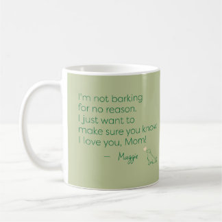 Mug Cadeau personnalisé pour maman de chien Retriever