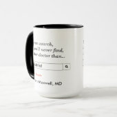Mug Cadeau personnalisé pour podiatre (Devant gauche)