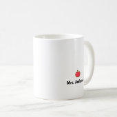 Mug Cadeau personnalisé pour professeur de sciences (Devant droit)