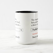 Mug Cadeau personnalisé pour psychiatre (Centre)