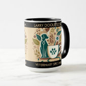 Mug Cadeau personnalisé pour vétérinaire (Devant droit)