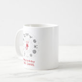 Mug Cadeau personnalisé Scorpio Zodiac Anniversaire (Devant gauche)
