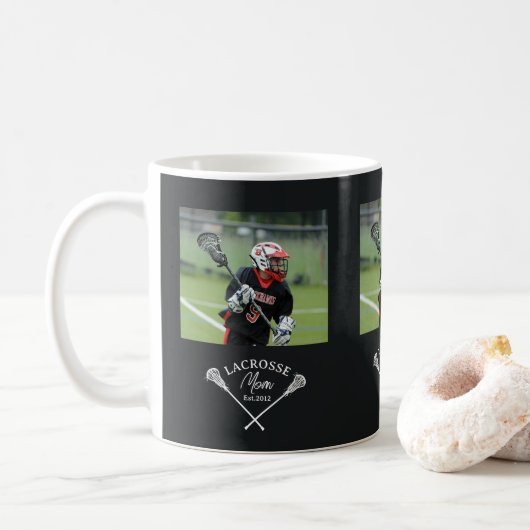 Mug Cadeau photo de maman établie (Avec donut)