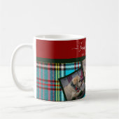 Mug CADEAU PHOTO DE NOËL - Anderson Tartan Collage (Gauche)
