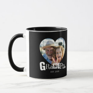 Mug Cadeau Photo de Papy pour Grand-Père