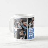 Mug Cadeau photo 'Meilleur papa du monde' 9 photos mod (Devant gauche)