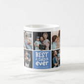 Mug Cadeau photo 'Meilleur papa du monde' 9 photos mod (Centre)