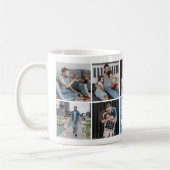 Mug Cadeau photo 'Meilleur papa du monde' 9 photos mod (Gauche)