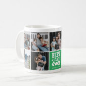 Mug Cadeau photo 'Meilleur papa du monde' 9 photos mod (Devant gauche)