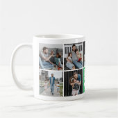 Mug Cadeau photo 'Meilleur papa du monde' 9 photos mod (Gauche)