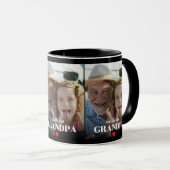 Mug Cadeau Photo Meilleur Papi du Monde (Devant droit)