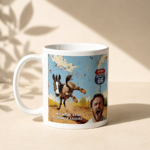 Mug Cadeau photo Oatman Arizona Route 66