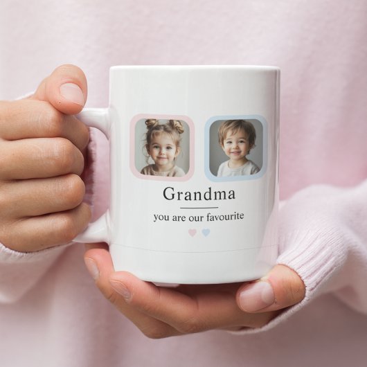 Mug Cadeau photo personnalisé Grandma