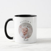Mug Cadeau photo personnalisée Papa (Gauche)